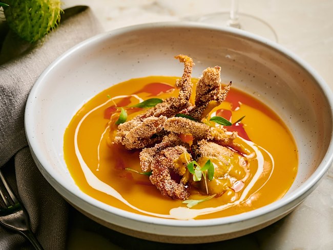 Crumbed Fried Soft-Shell Crab 